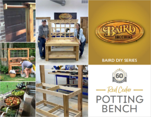 Baird Brothers Potting Bench Plans